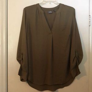 Army green Mercer shirt